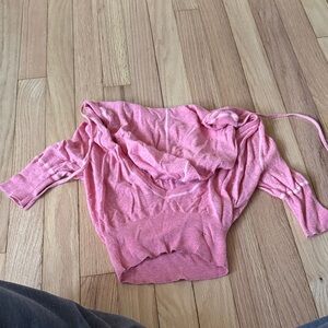 if it were me Pink Crop Top